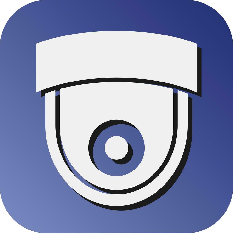 Surveillance Vector Glyph Gradient Background Icon For Personal And Commercial Use.