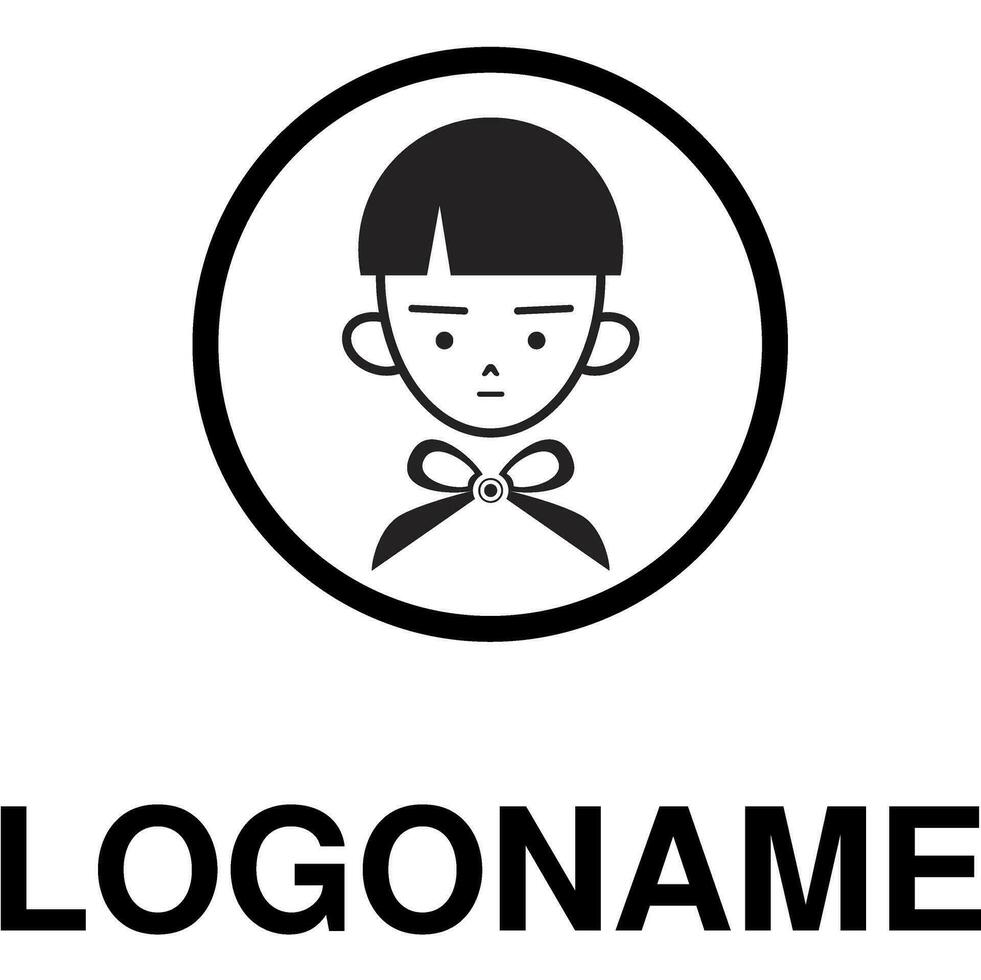 simple cool logo vector