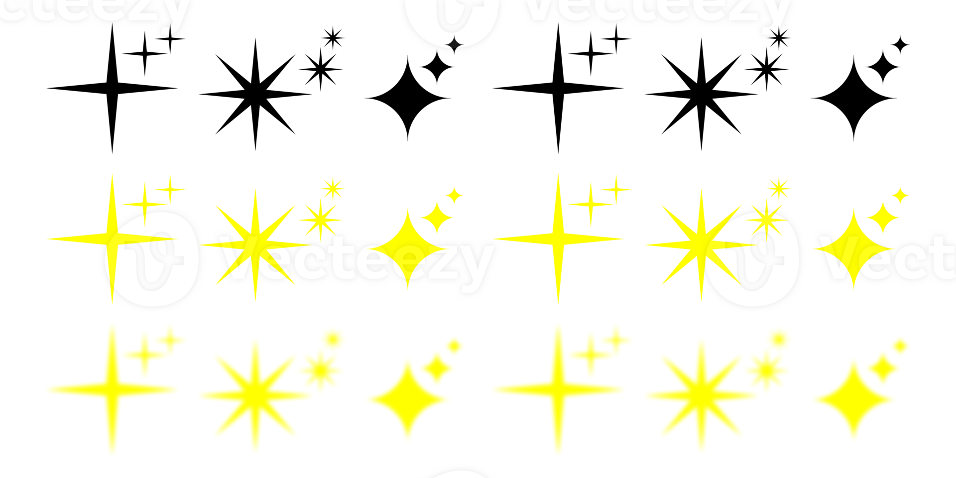 Star explosion sticker vector set. Starburst flower sale badge. Star blank label. Star collection. Star icon png