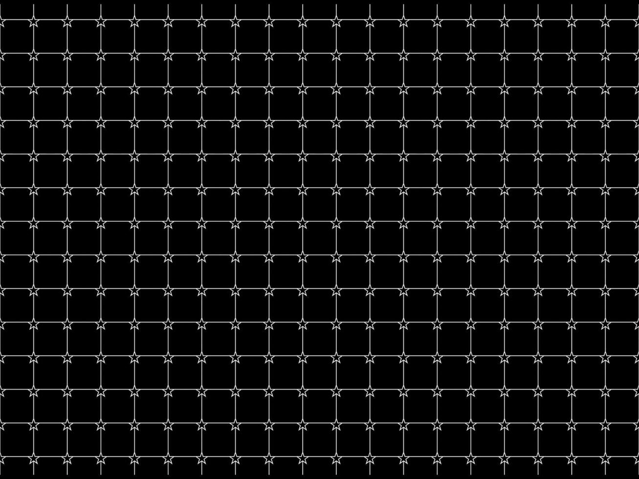 Star on the Lines Motifs Pattern. can use for Modern Decoration, Ornate, Wallpaper, Cover, Wrapping, Carpet Pattern, Tile, Fashion, Textile, or Graphic Design Element. Vector Illustration