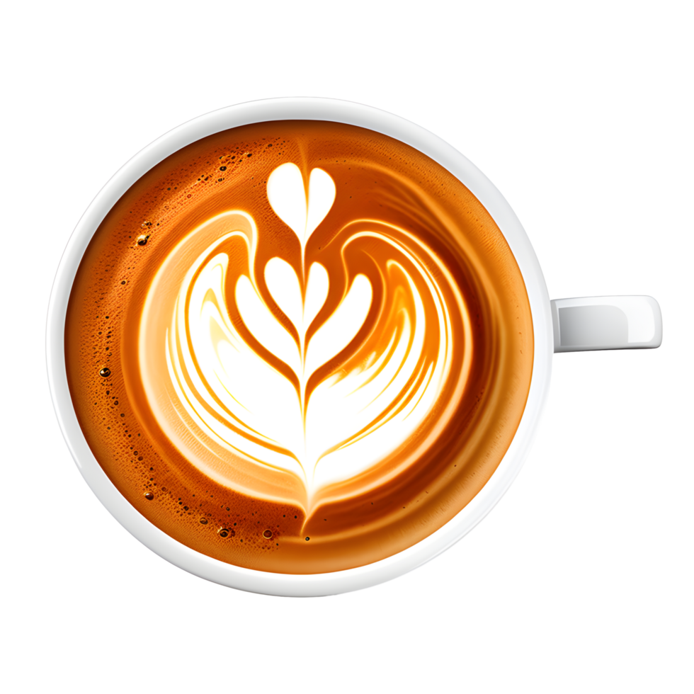 AI generated Coffee Cup Isolated on Transparent Background png