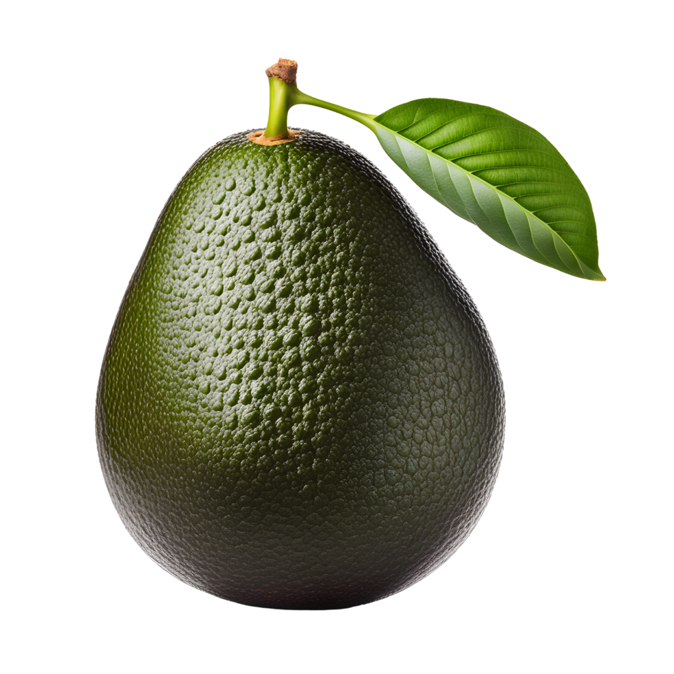 AI generated Avocado Isolated on Transparent Background png
