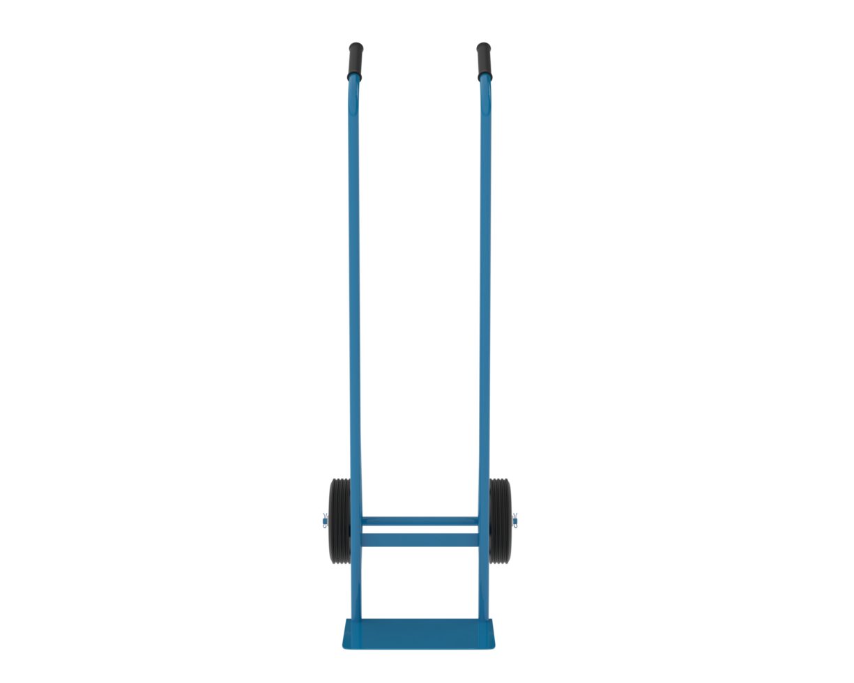 Sack truck isolated on background. 3d rendering - illustration png