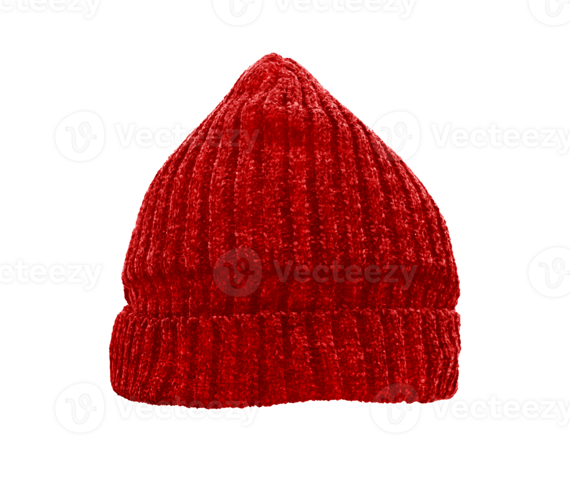 red wool hat PNG transparent