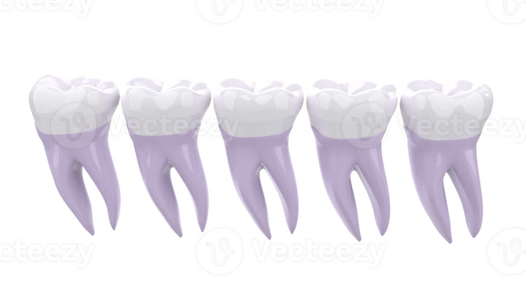 Tooth implant isolated on background. 3d rendering- illustration png