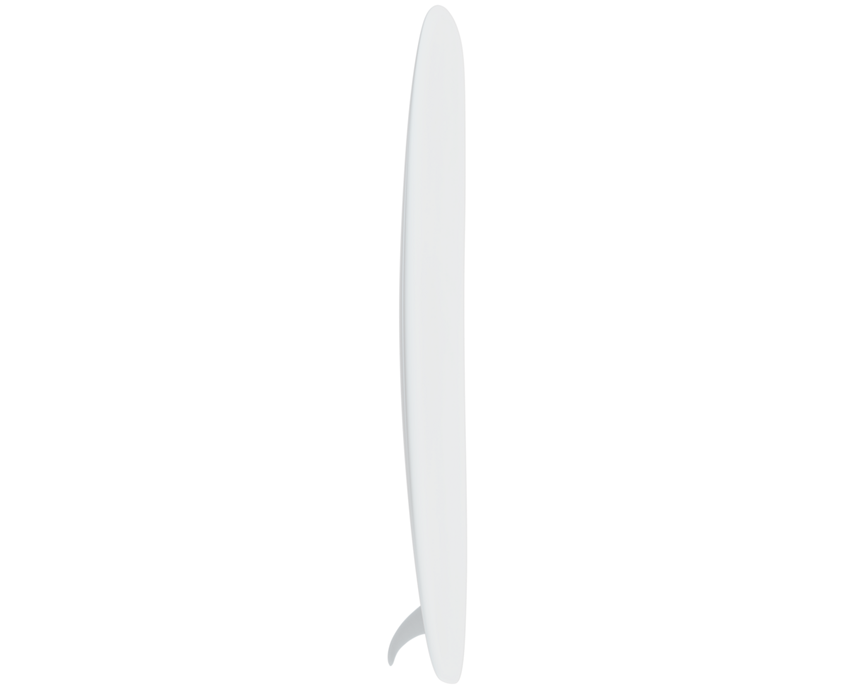 Surf board  isolated on background. 3d rendering - illustration png