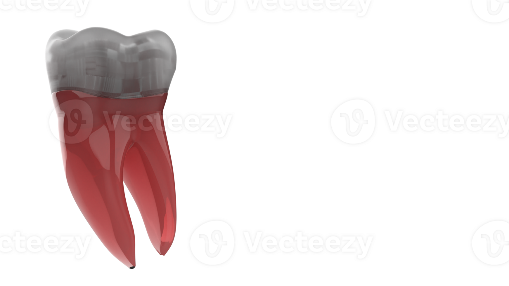 Tooth implant isolated on background. 3d rendering- illustration png