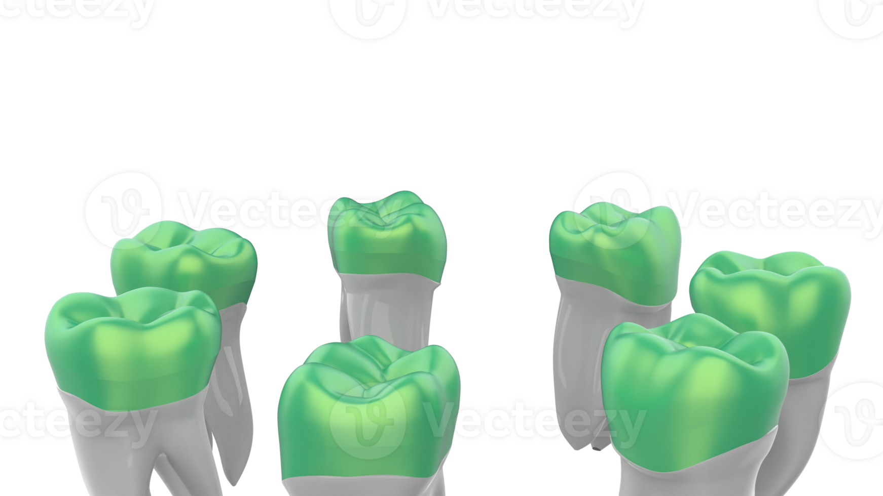 Tooth implant isolated on background. 3d rendering- illustration png
