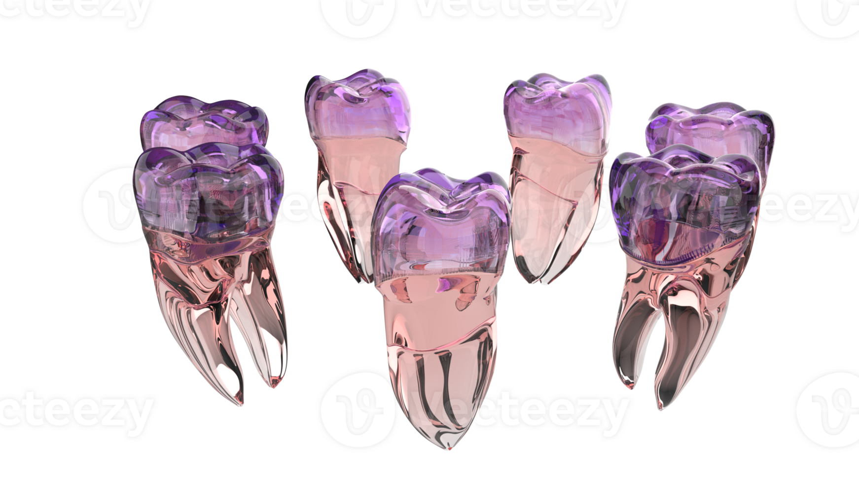 Tooth implant isolated on background. 3d rendering- illustration png