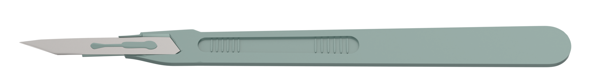 disponibel skalpell isolerat på bakgrund. 3d tolkning - illustration png