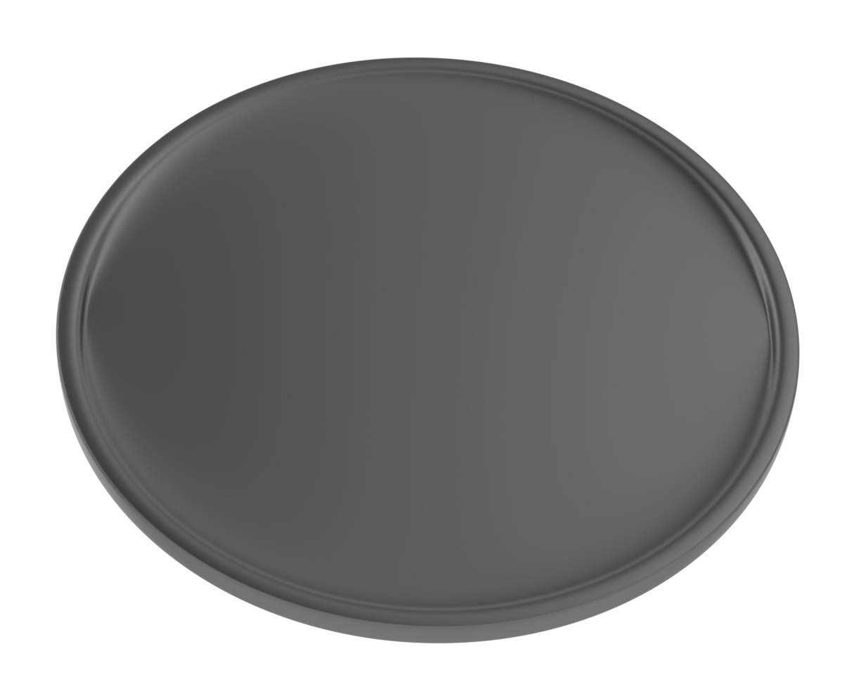 Modern shield isolated on background. 3d rendering - illustration png
