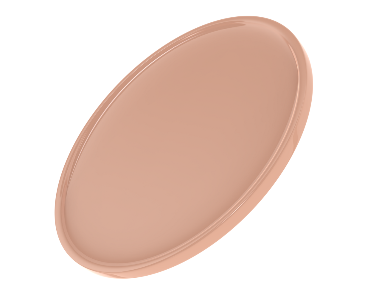 Modern shield isolated on background. 3d rendering - illustration png