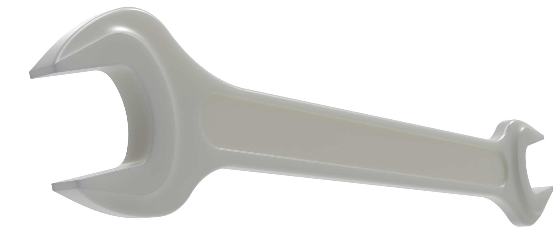 Wrench isolated on background. 3d rendering - illustration png