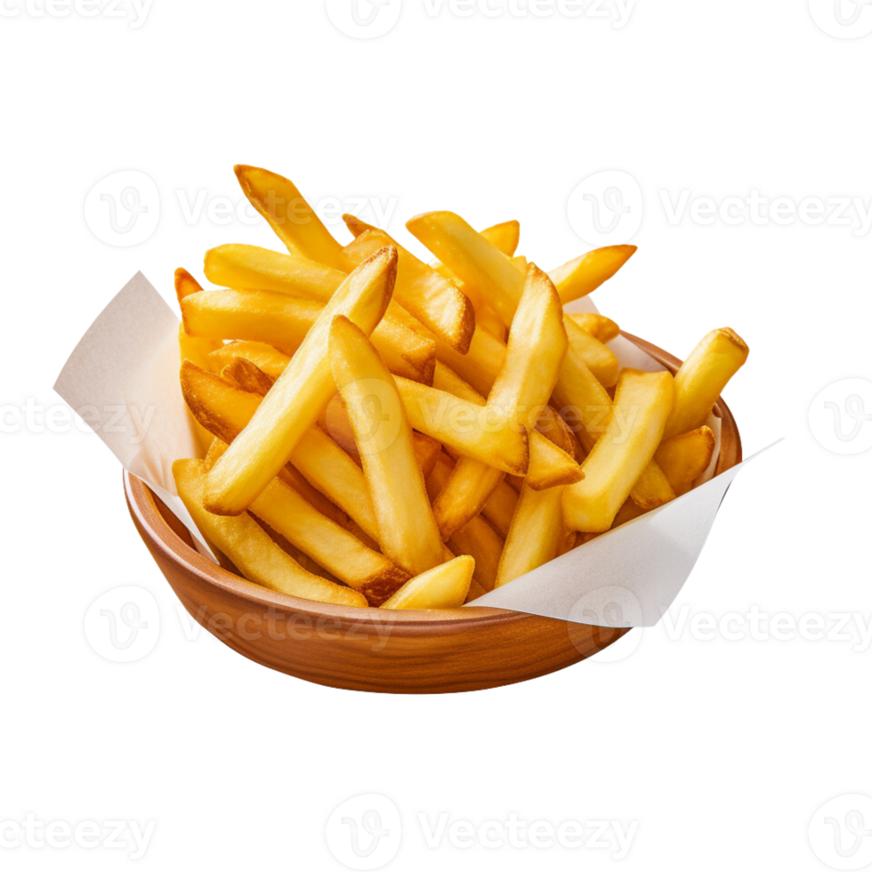 French fries no background png