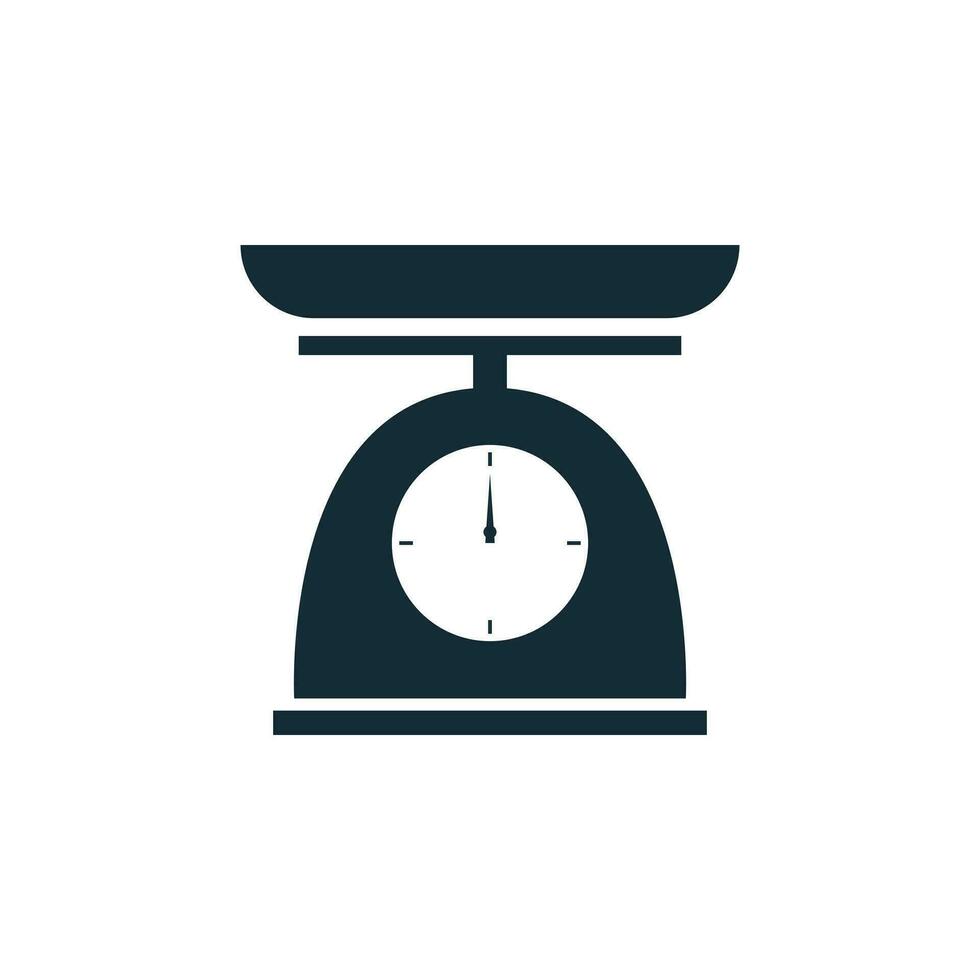 Food Scale Tool Icon Design Template Elements vector