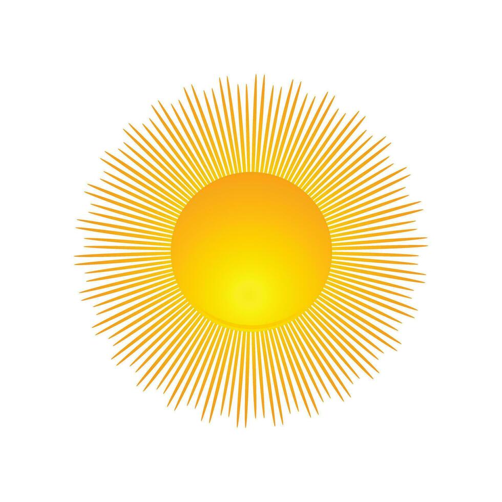 abstract sun vector illustration