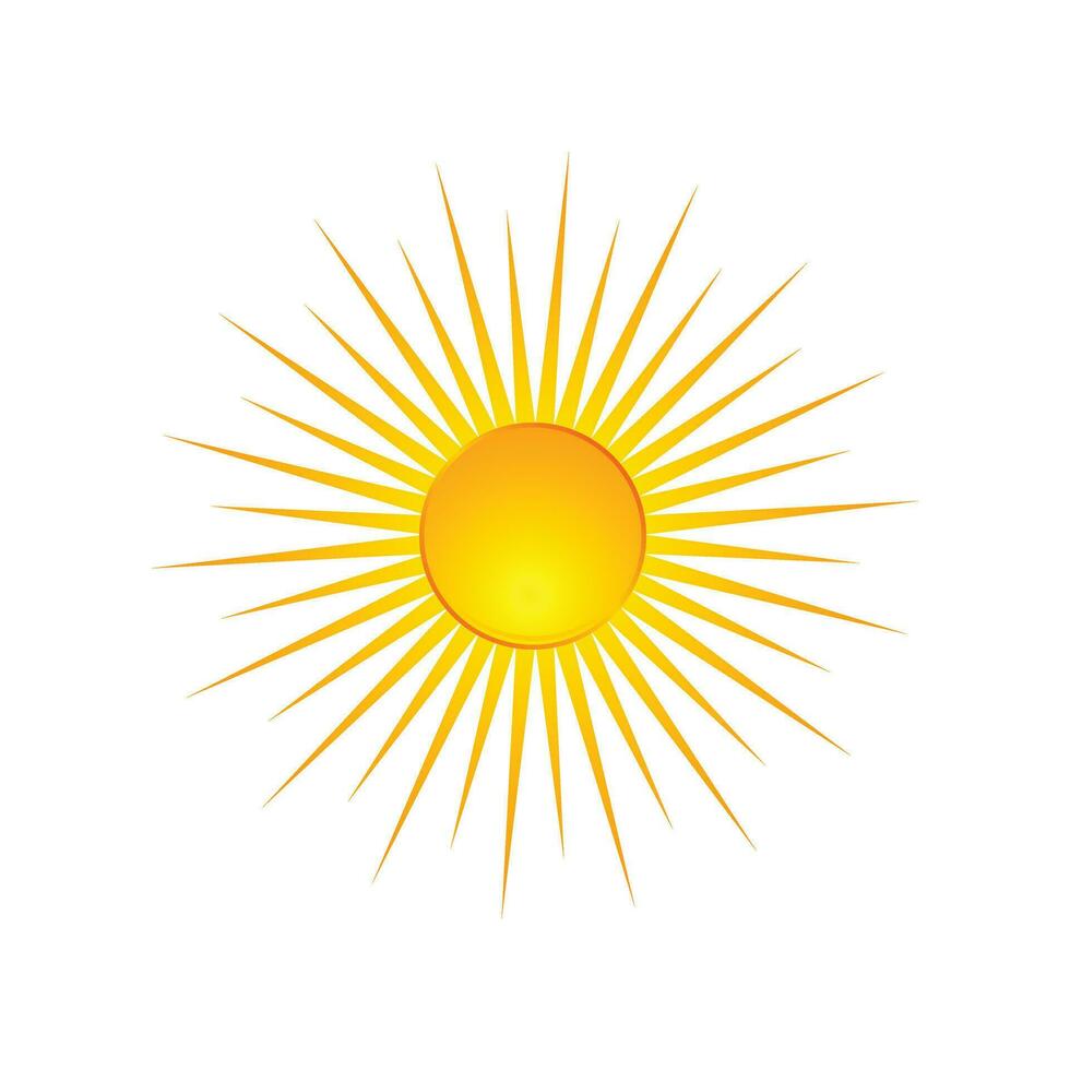abstract sun vector illustration