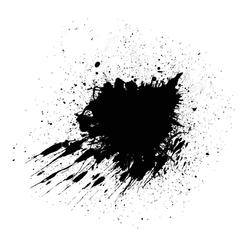 splat grunge background vector