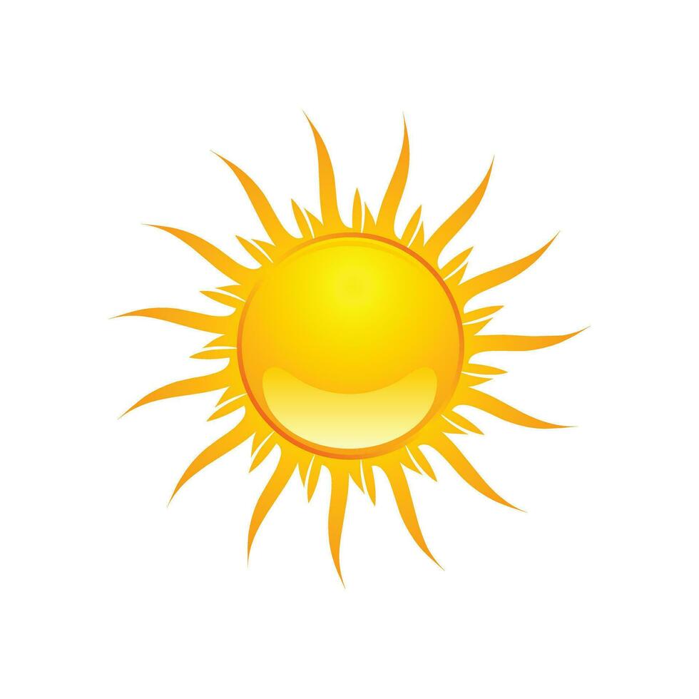 abstract sun vector illustration