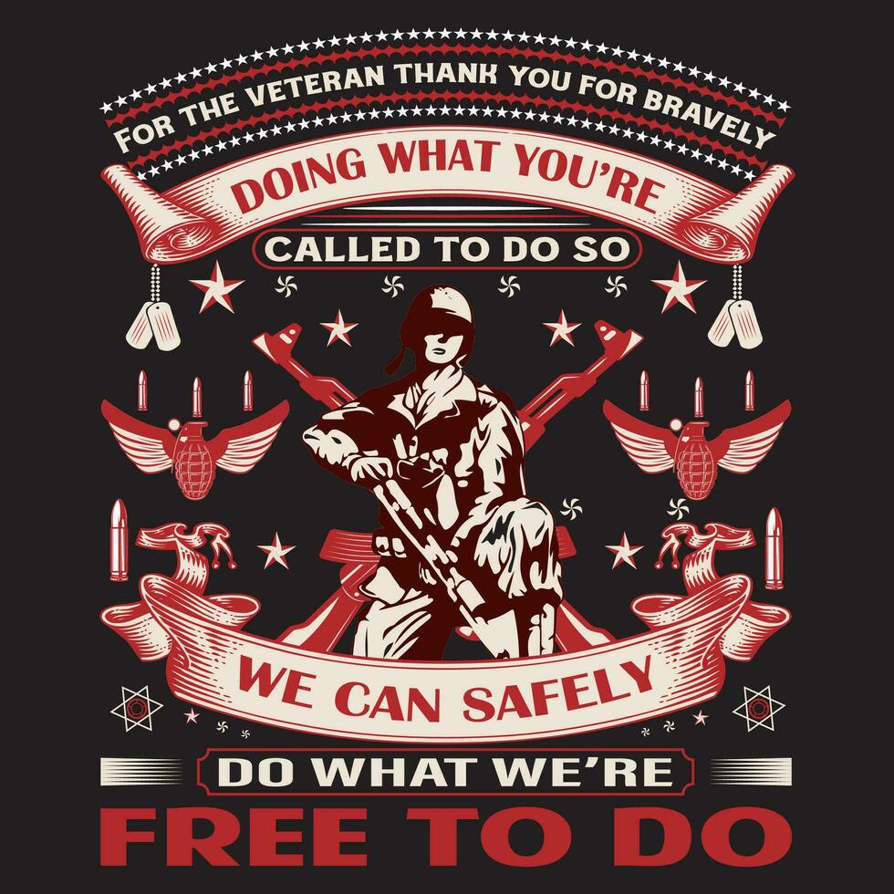 USA Military T shirt design, Veteran Graphic T shirt Design Vector. usa, T shirt, military, freedom, flag, army, memorial, Veteran T Shirt Design vector