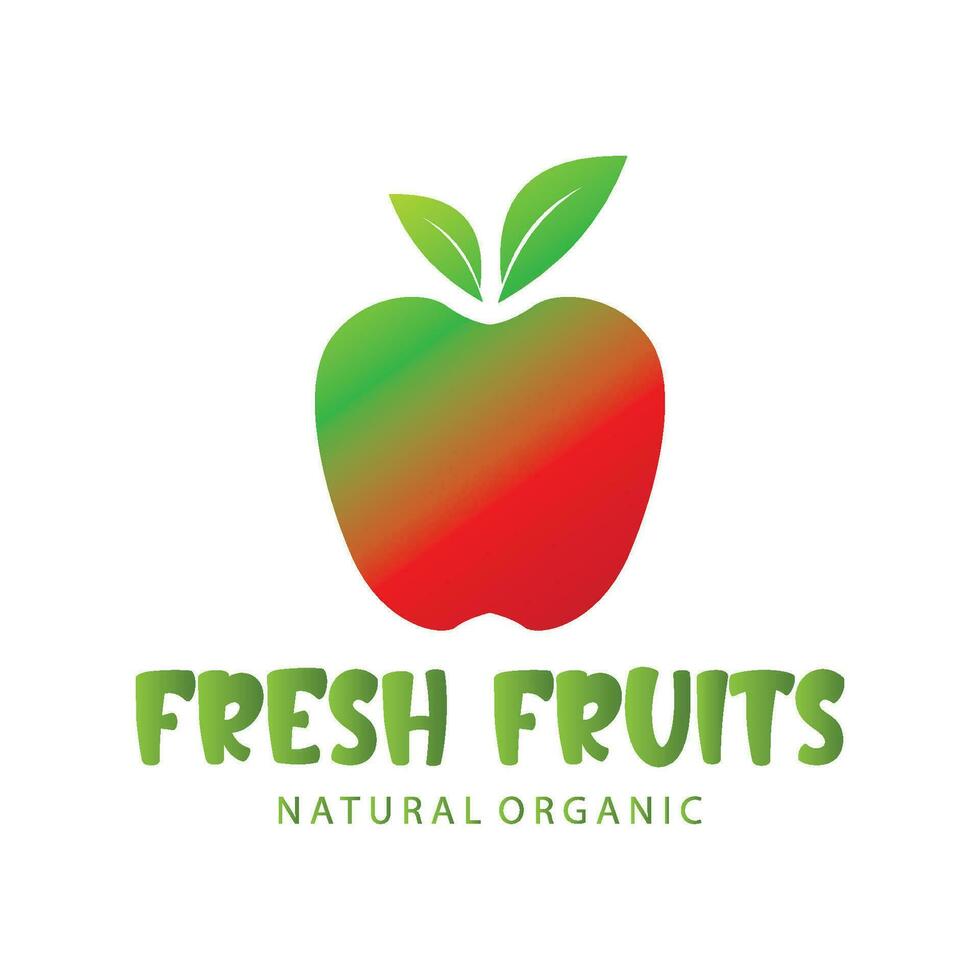 Apple vector illustration design
