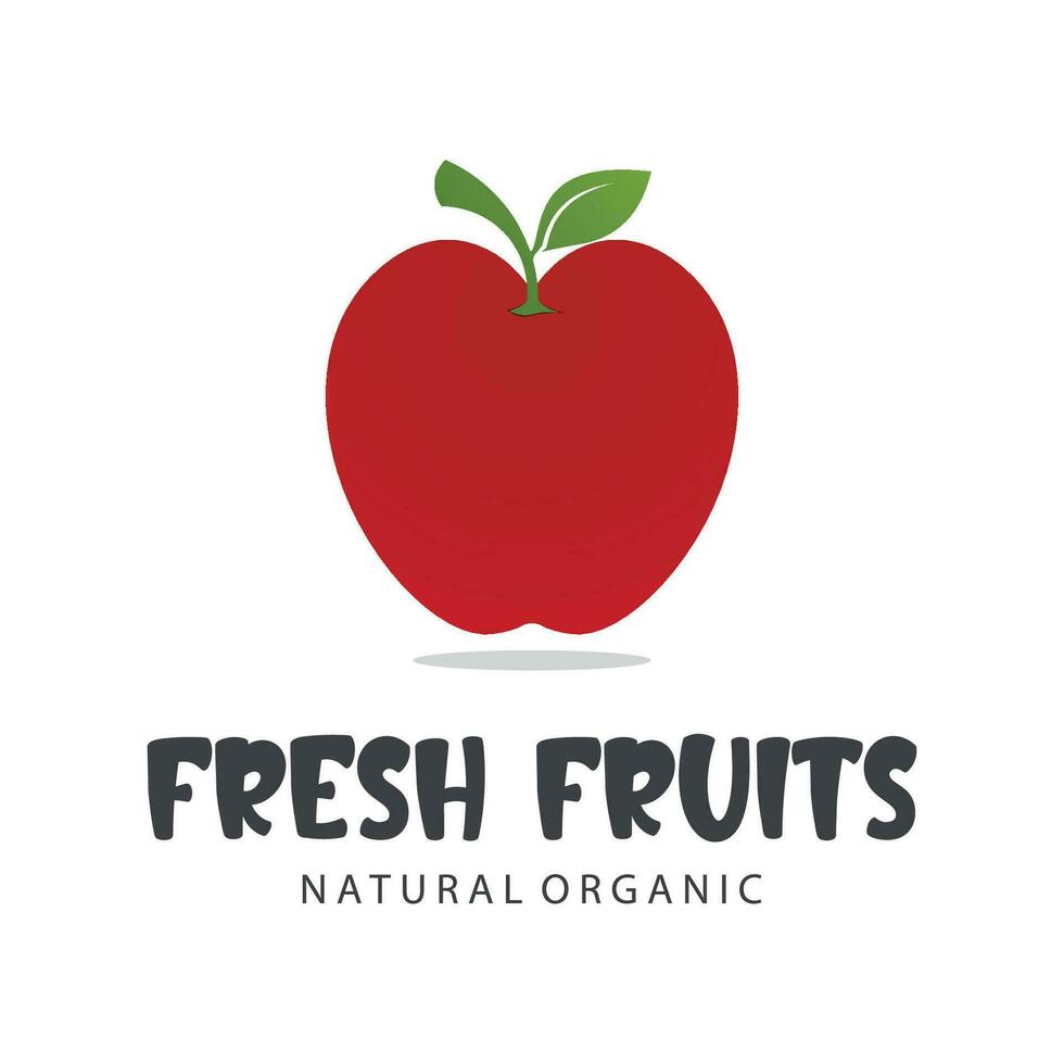 Apple vector illustration design