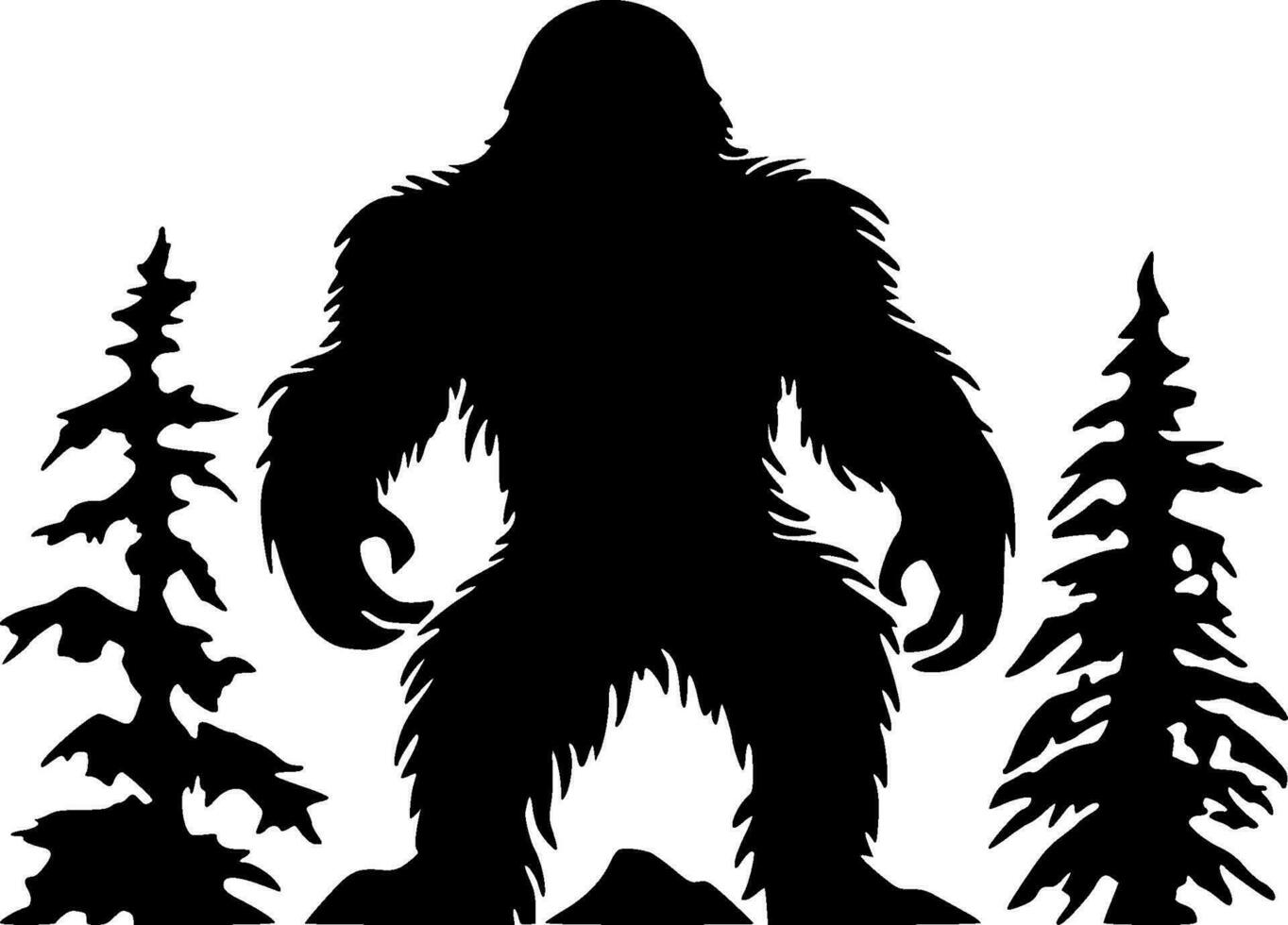 Bigfoot - High Quality Vector Logo - Vector illustration ideal for T-shirt graphic