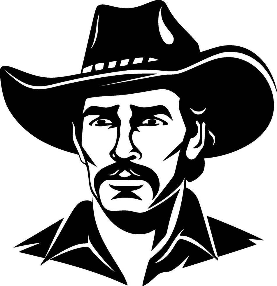 Western - High Quality Vector Logo - Vector illustration ideal for T-shirt graphic