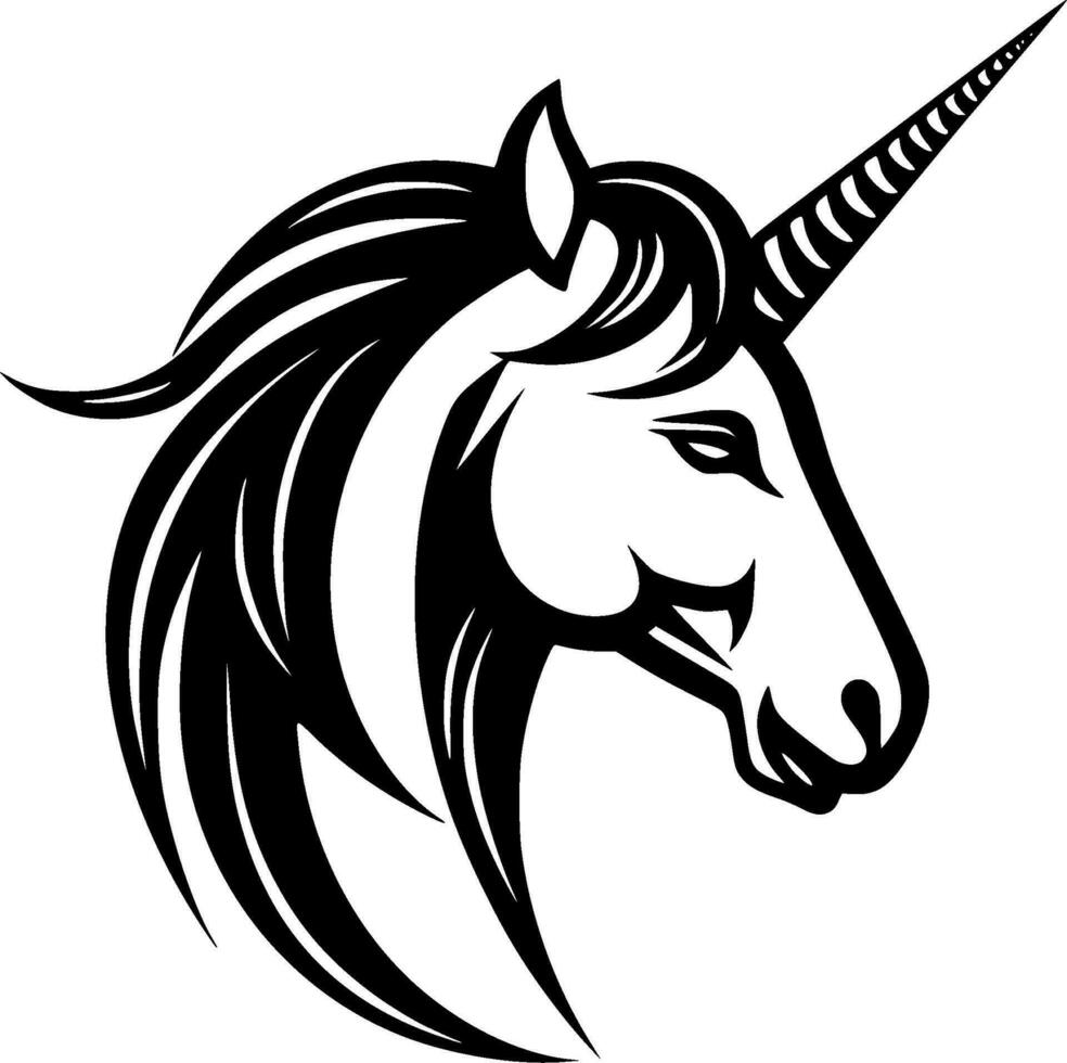 Unicorn - High Quality Vector Logo - Vector illustration ideal for T-shirt graphic