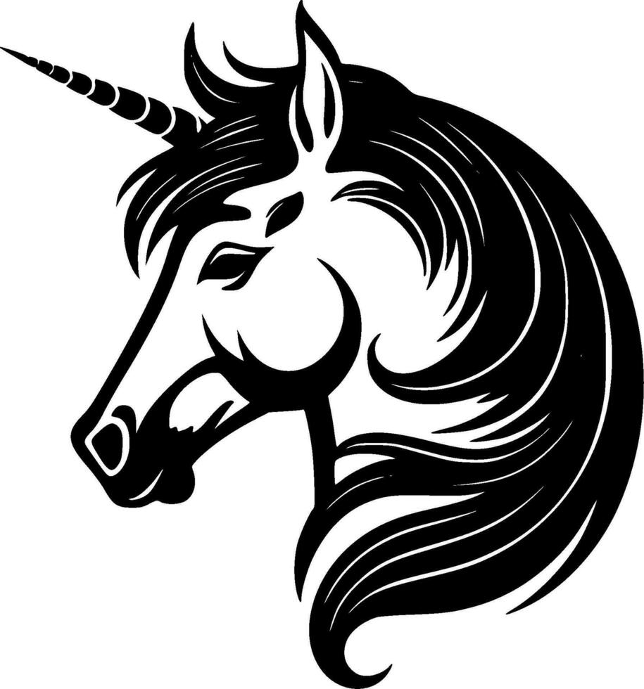 Unicorn - High Quality Vector Logo - Vector illustration ideal for T-shirt graphic
