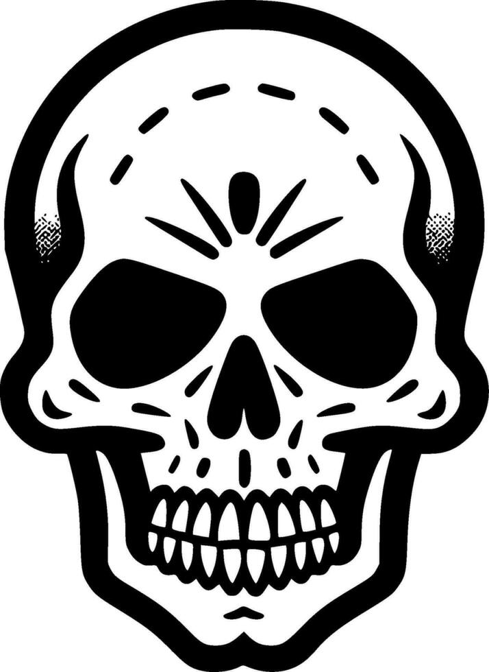 Skull - High Quality Vector Logo - Vector illustration ideal for T-shirt graphic