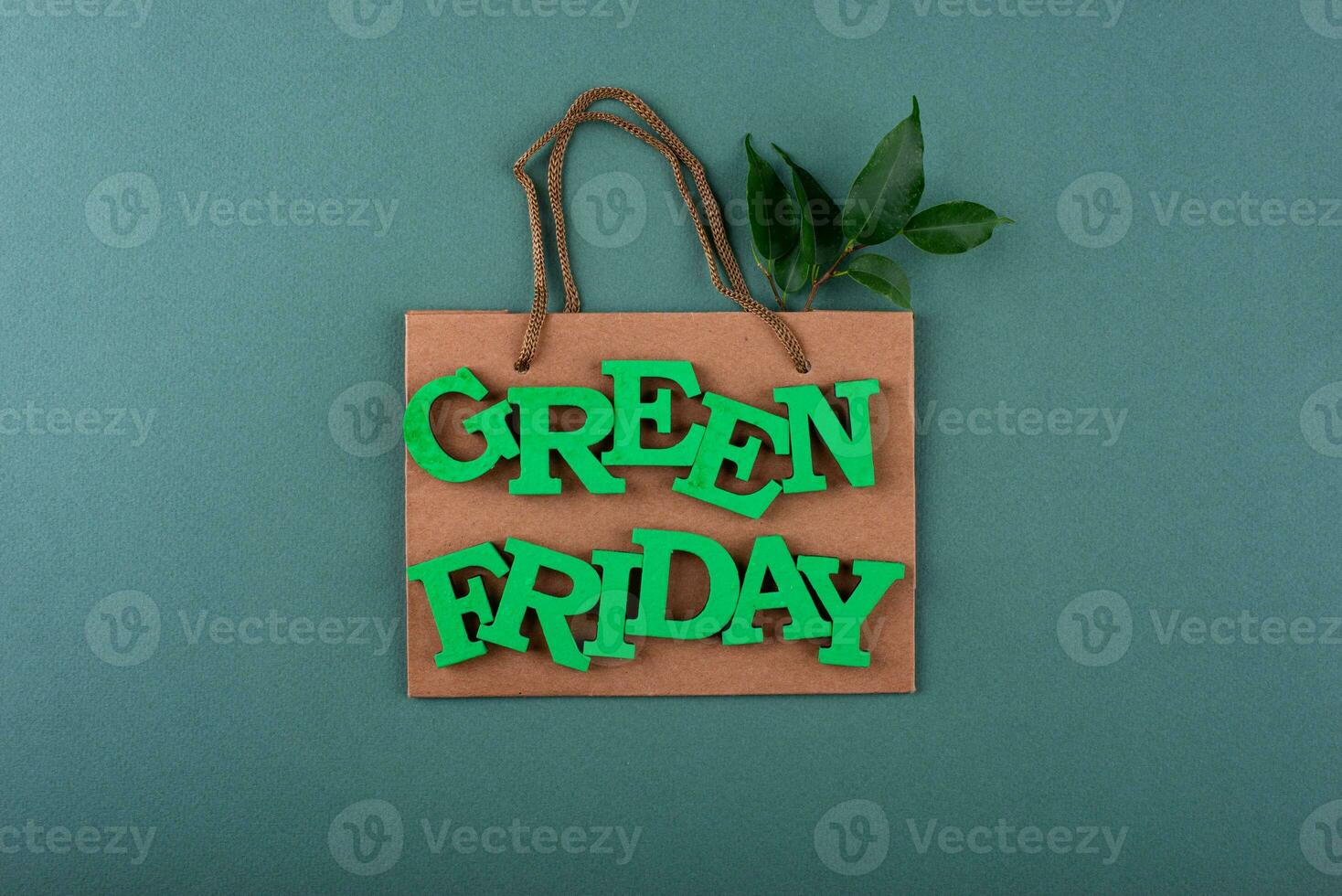 Green Friday eco friendly concept photo