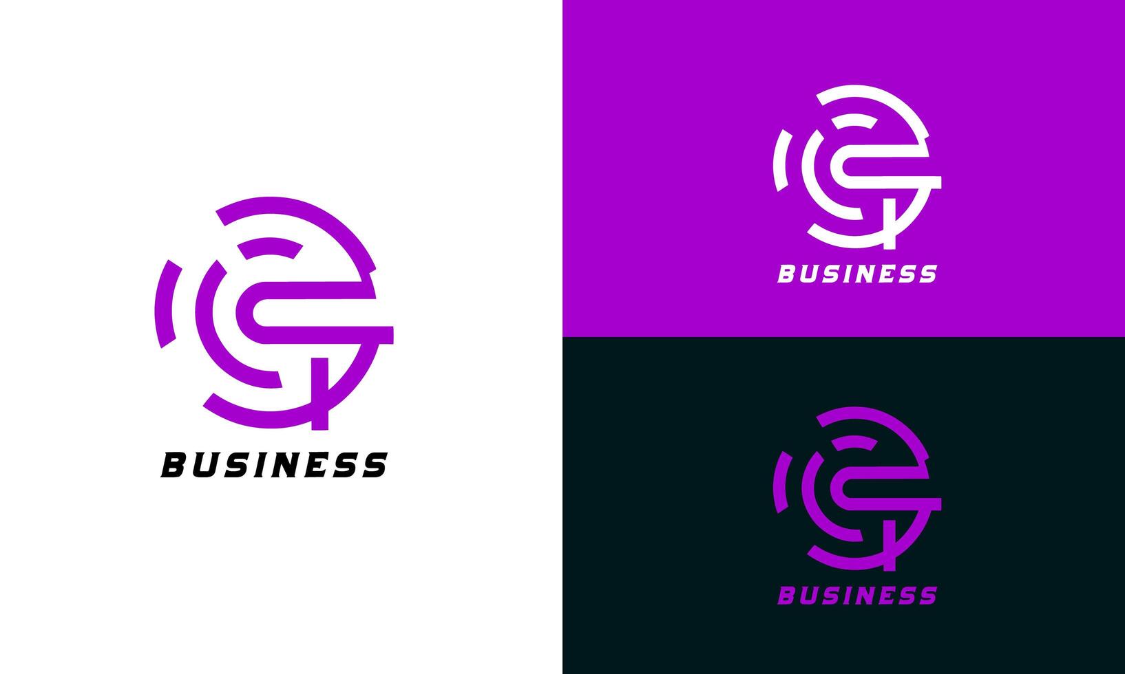 AI generated Best business logo design, company brand logo design, letter logo photo