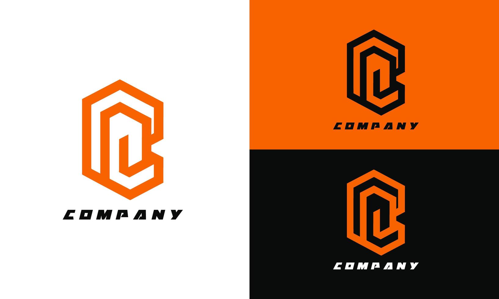 AI generated Best business logo design, company brand logo design, letter logo photo