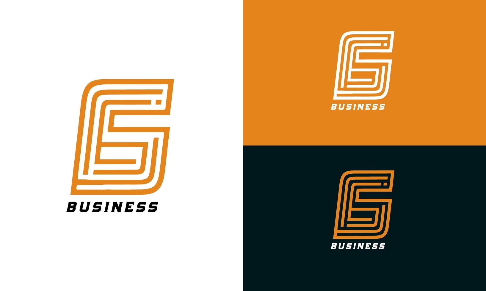 AI generated Best business logo design, company brand logo design, letter logo photo