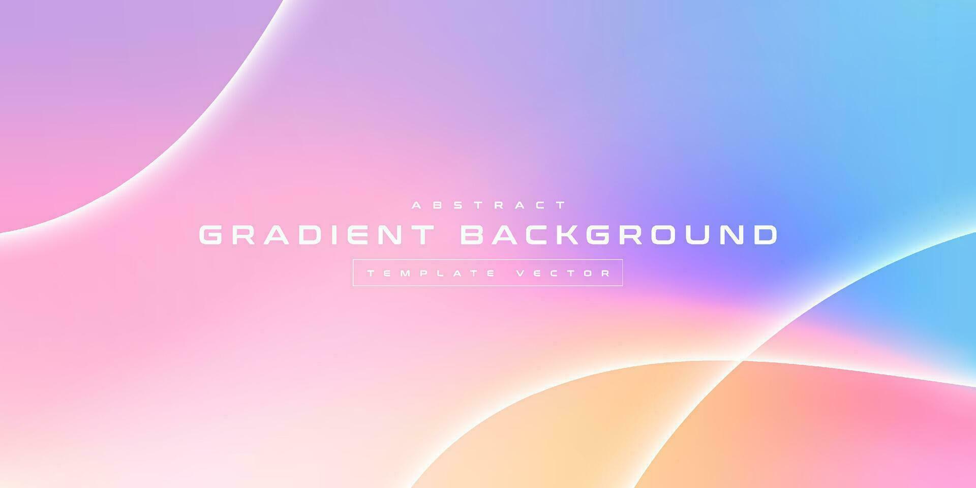 Abstract blurred colorful mesh gradient background, futuristic wallpapers branding, business card, soft pastel color, geometric line dot tech, digital cyber ai technology, presentation template vector