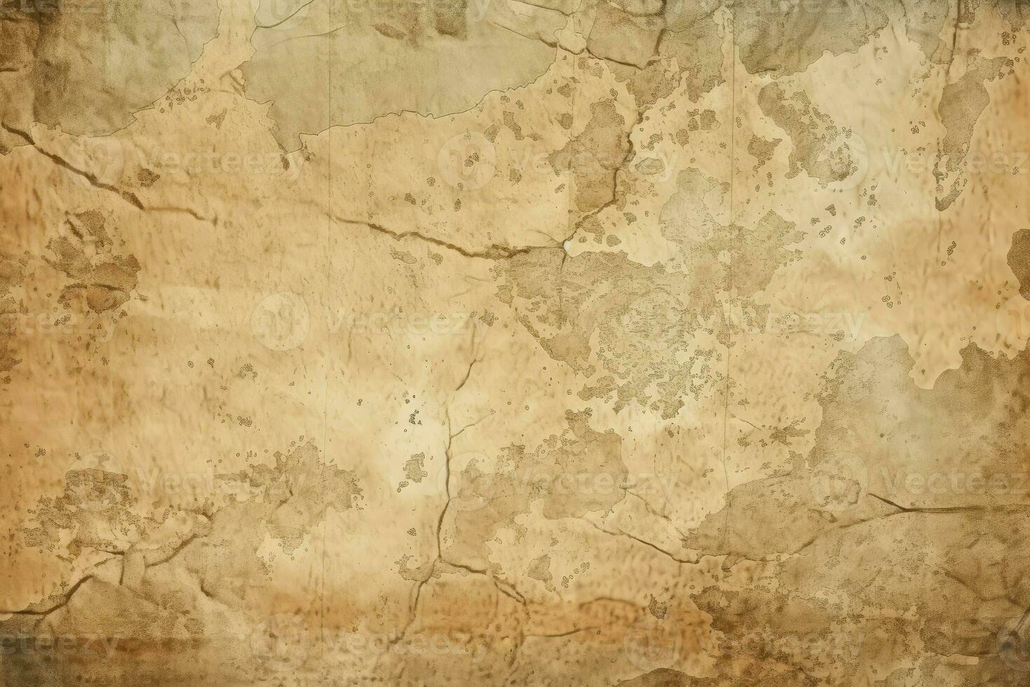 AI generated Vintage map of lost city texture background, weathered and aged cartography, ancient and mysterious surface, rare and exploratory photo