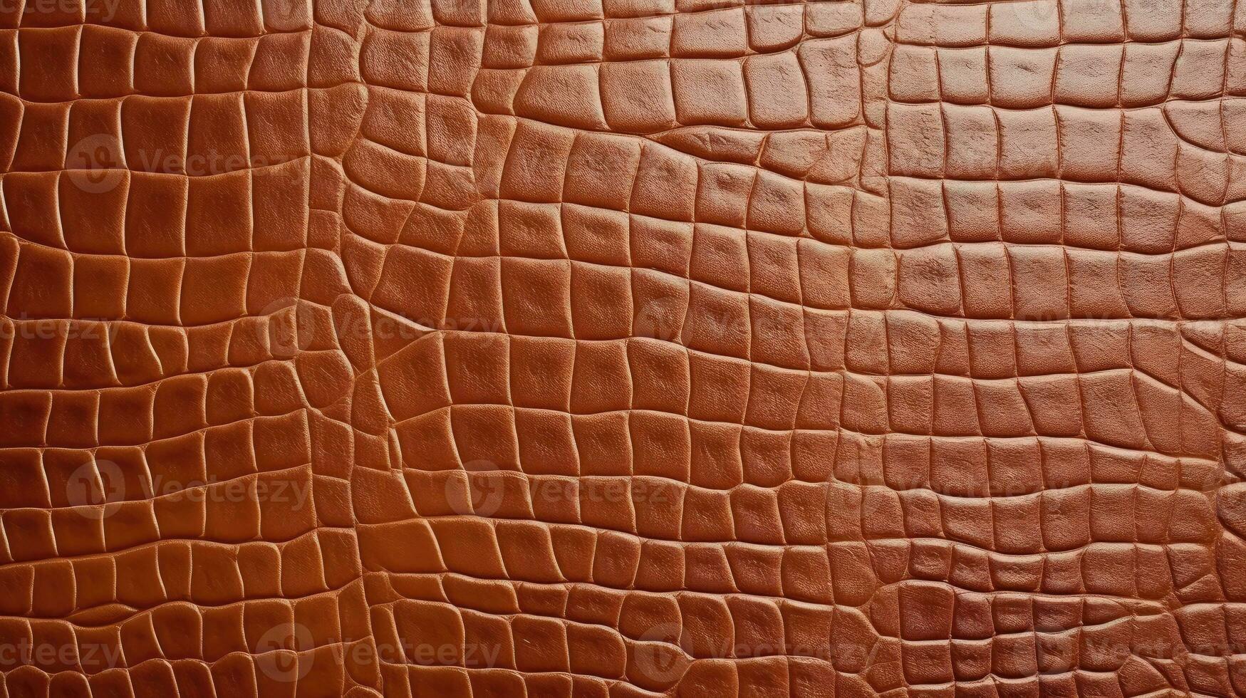 AI generated Leather brown textured background, luxurious and elegant material for bags and shoes. photo