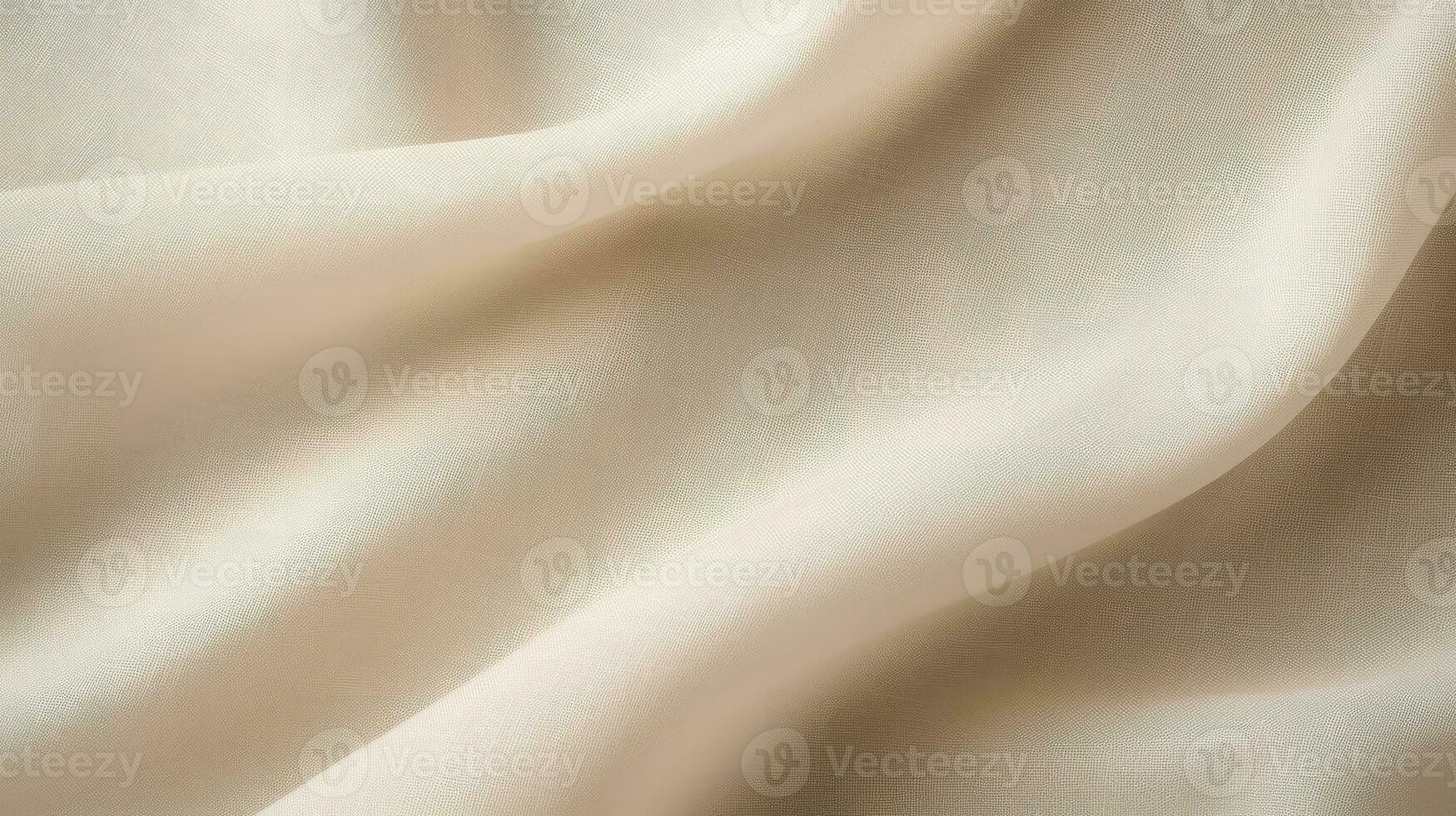 AI generated Fabric linen natural texture background, soft and comfortable material for clothing. photo