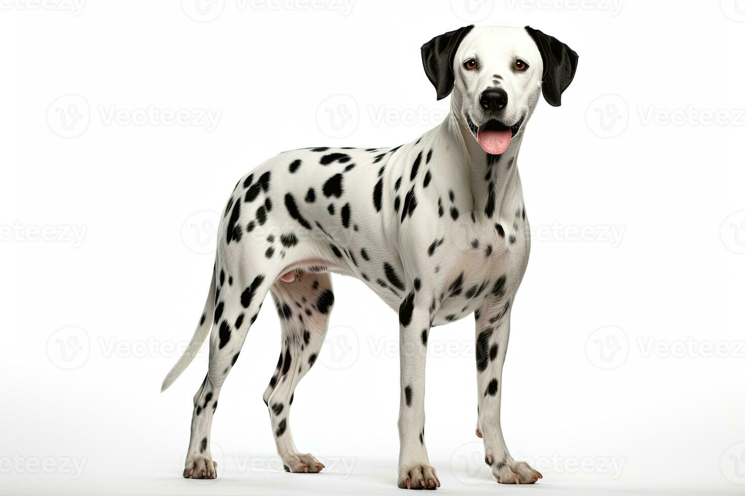 AI generated Cute Dalmatian clipart photo