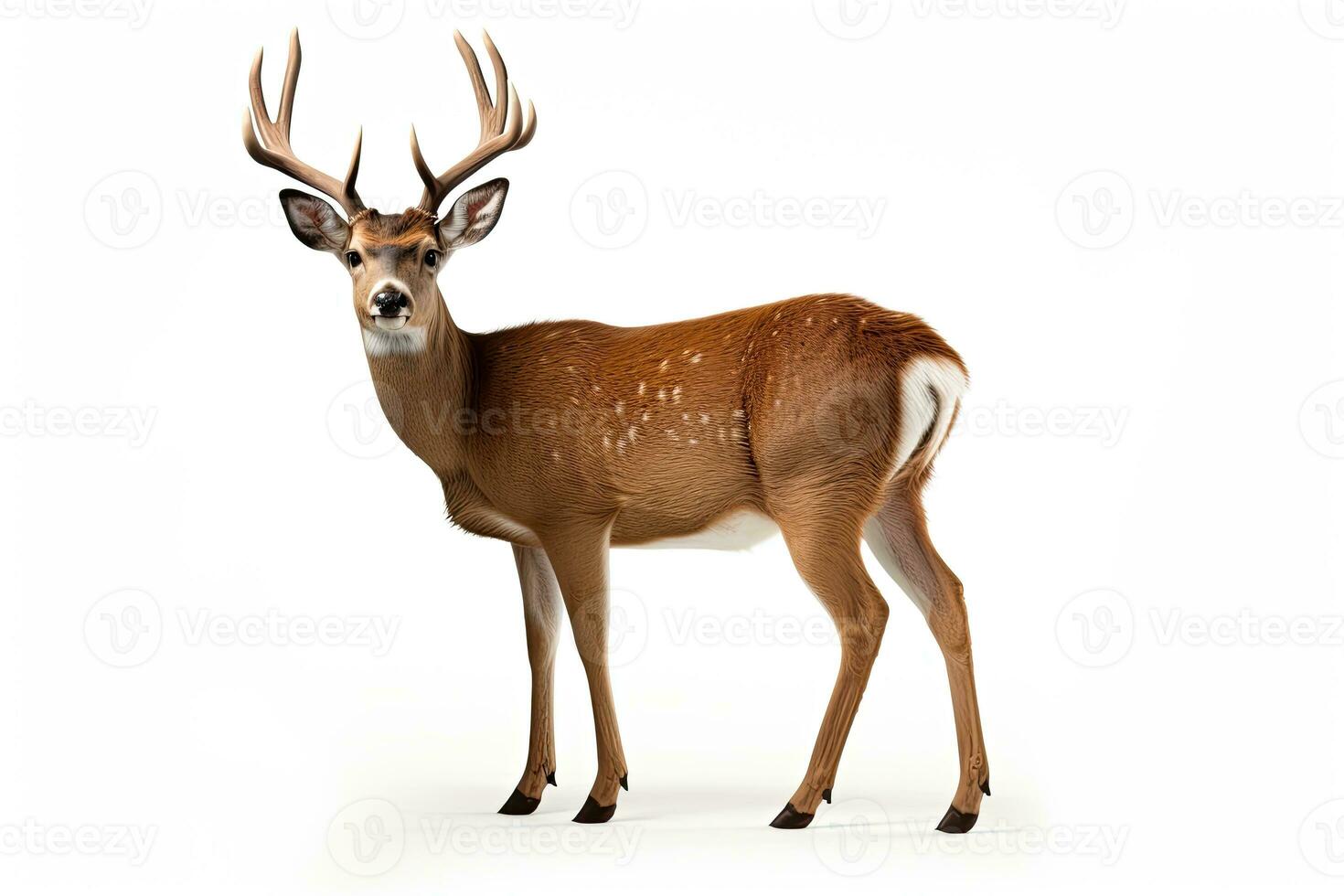 AI generated Forest Deer clipart photo
