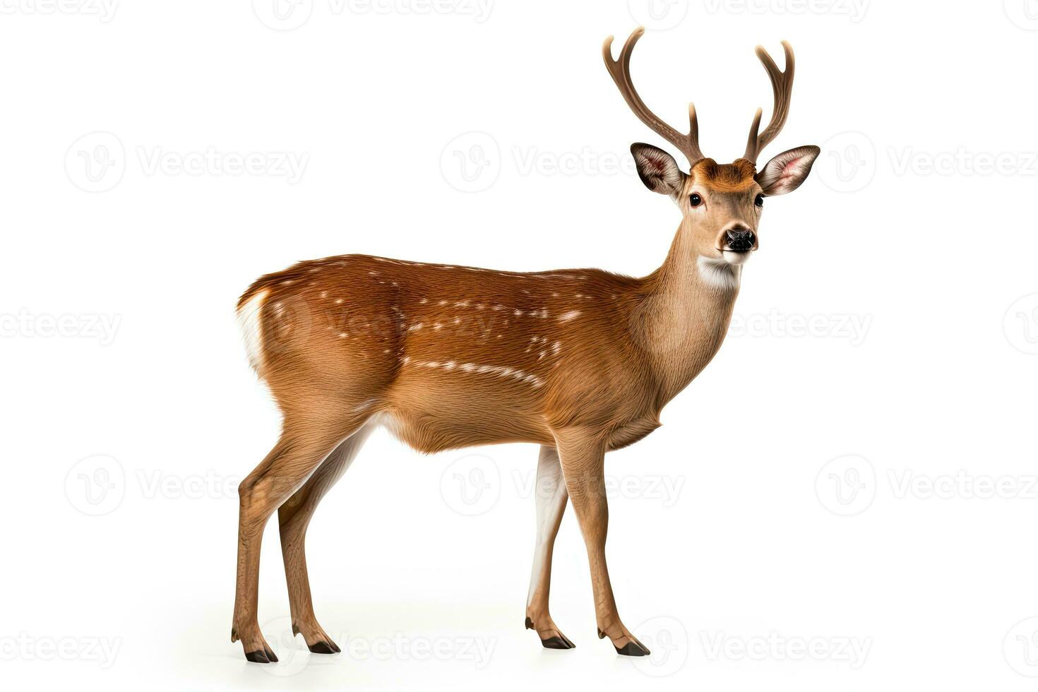 AI generated Forest Deer clipart photo