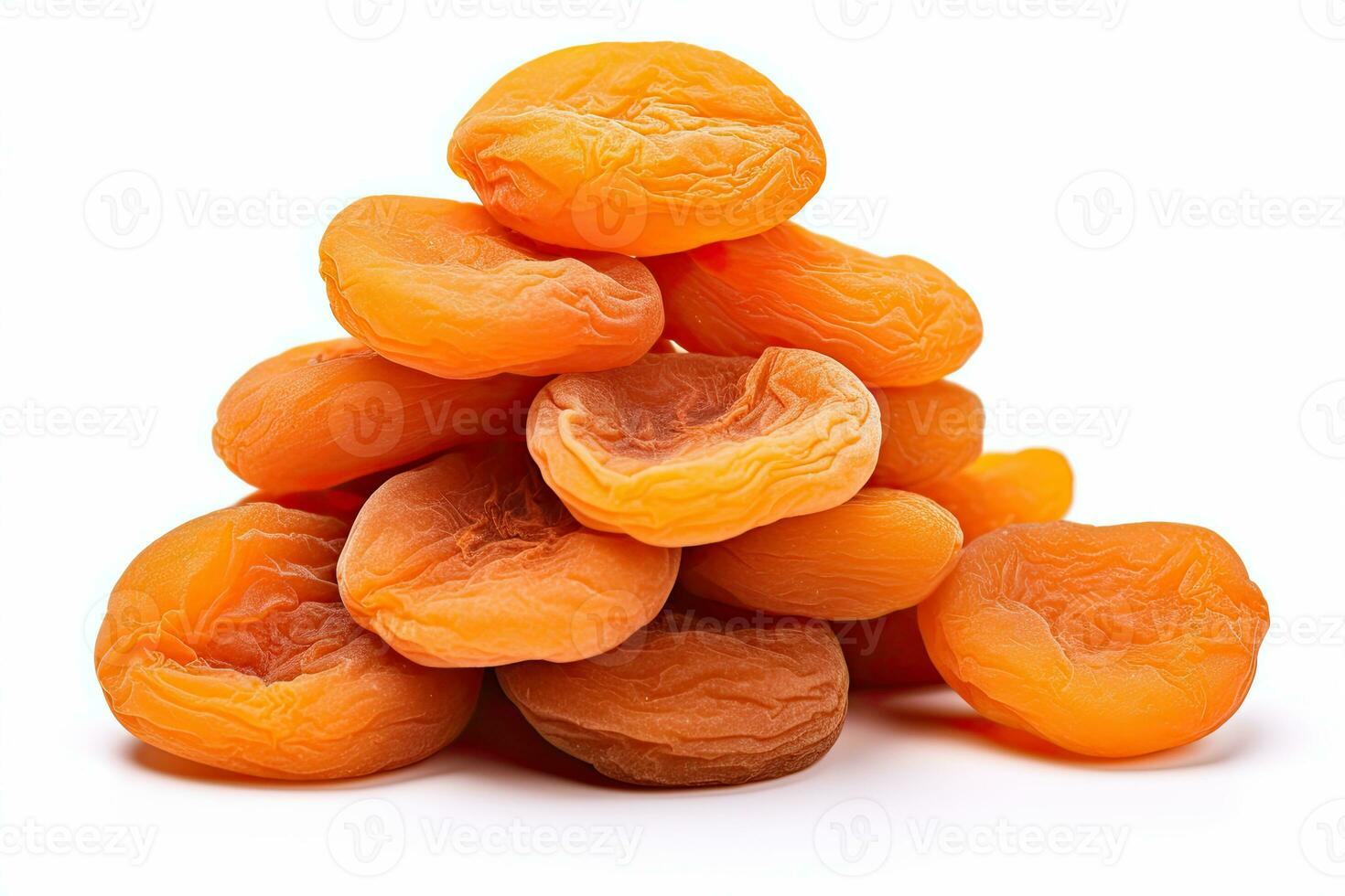 AI generated Dried apricot clipart photo