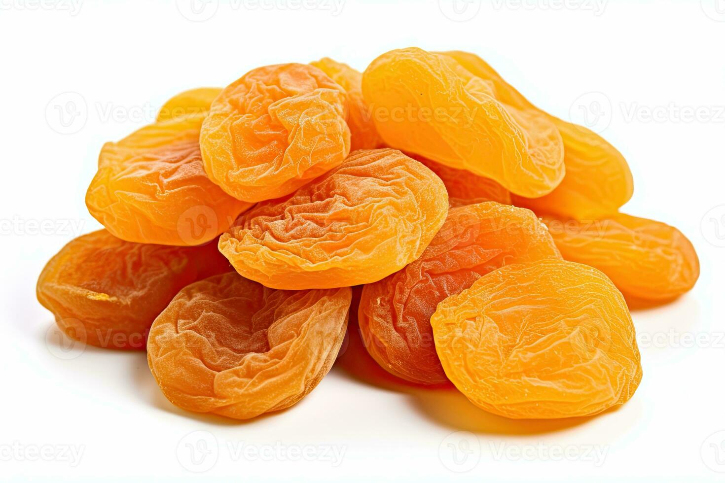AI generated Dried apricot clipart photo