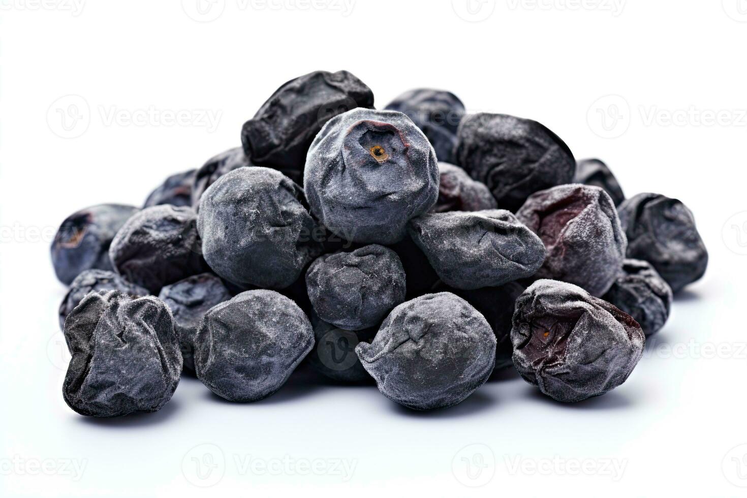 AI generated Dried blueberries clipart photo