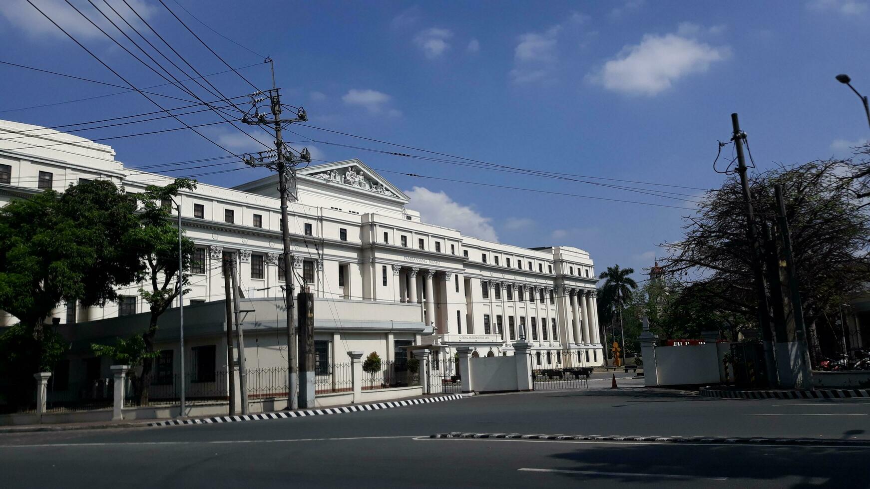 Manila, Filipinas en abril 7, 2019. el nacional museo de el Filipinas foto