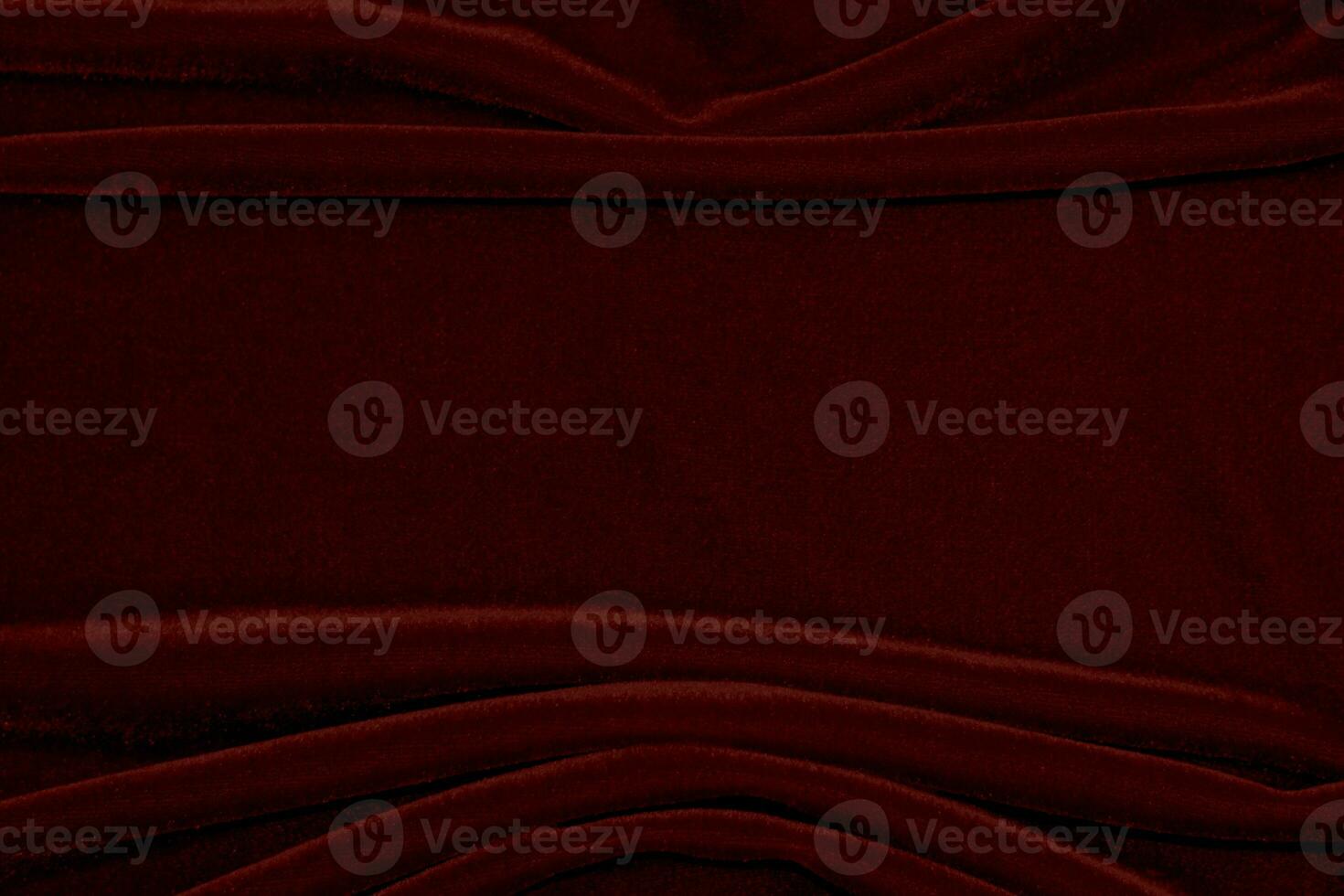 red velvet fabric texture used as background. Empty red fabric background of soft and smooth textile material. There is space for text... photo