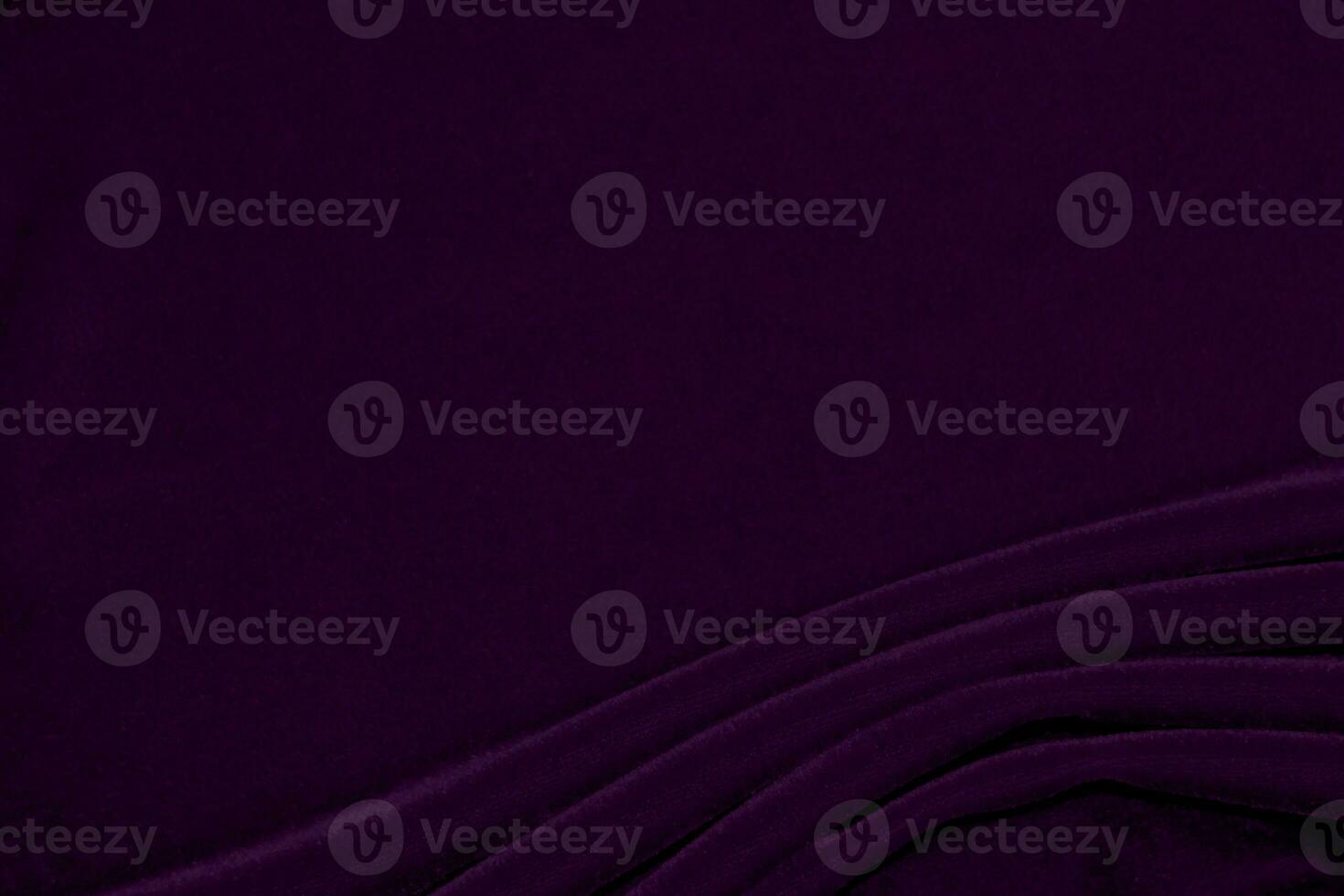 Purple velvet fabric texture used as background. Empty purple fabric background of soft and smooth textile material. There is space for text.. photo