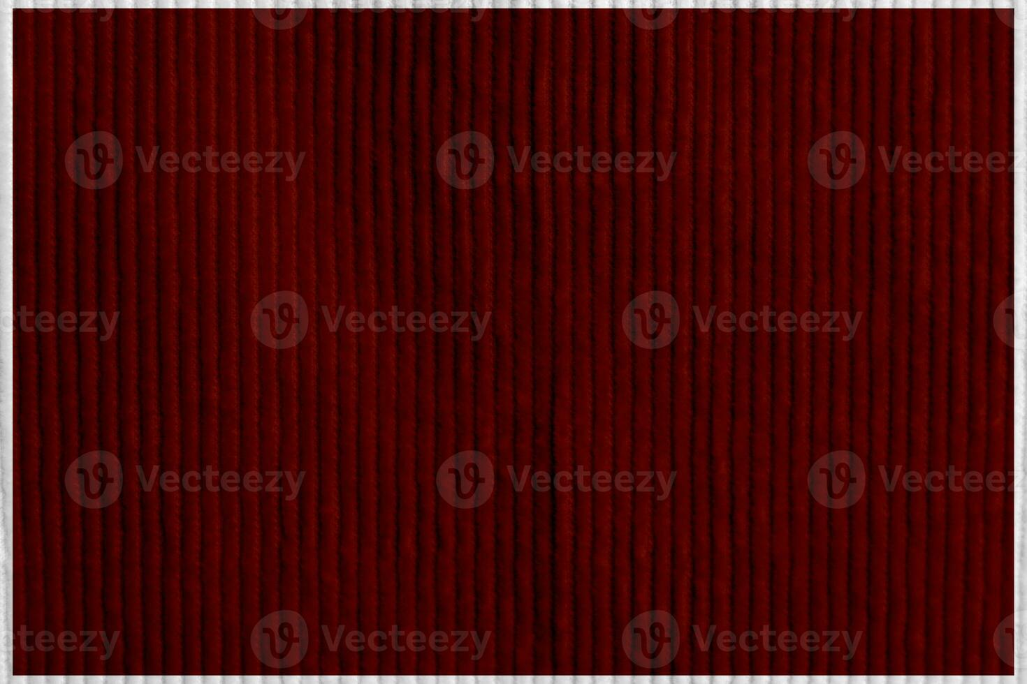 red corduroy fabric texture used as background. clean fabric background of soft and smooth textile material. cloth, velvet, .luxury scarlet tone for silk. photo