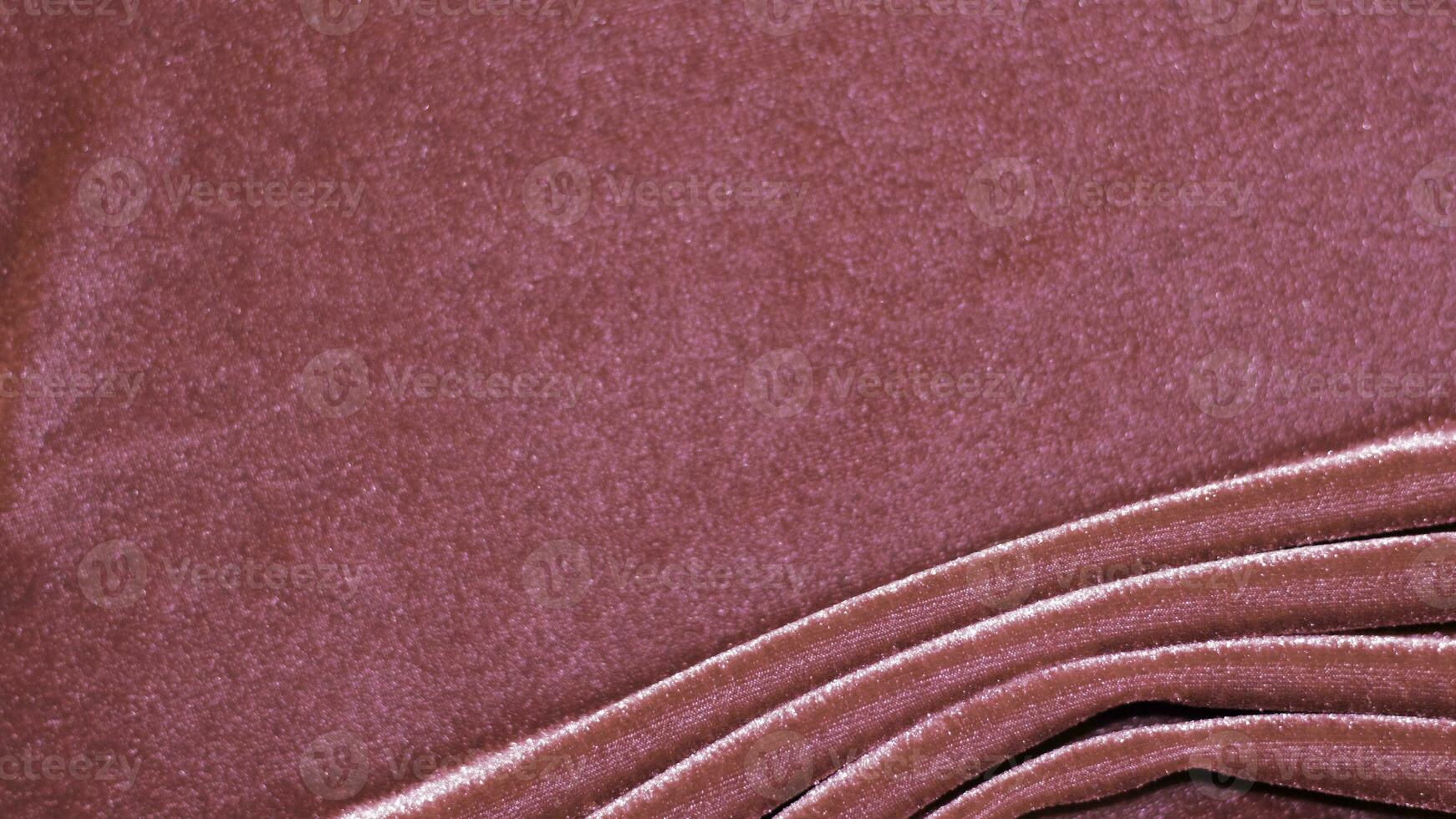 pink velvet fabric texture used as background. Empty pink  fabric background luxury of soft and smooth textile material. There is space for text. photo